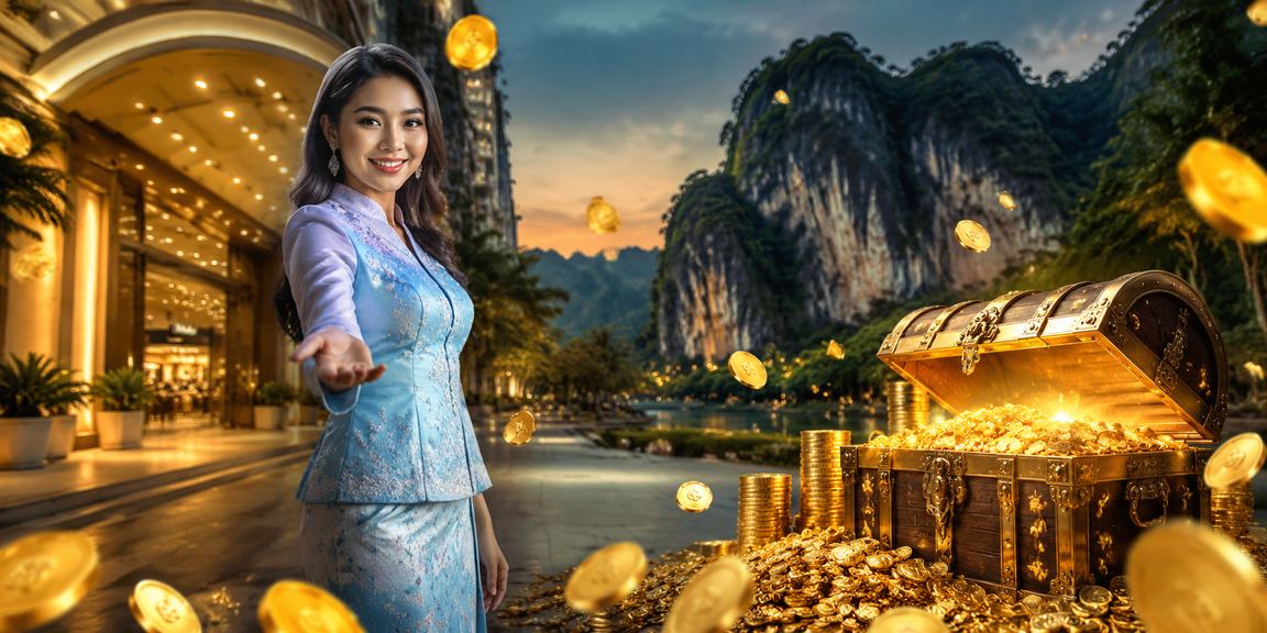 Pemain wanita berbaju kurung bermain kad Rummy di Ipoh dengan suasana tempatan yang meriah
